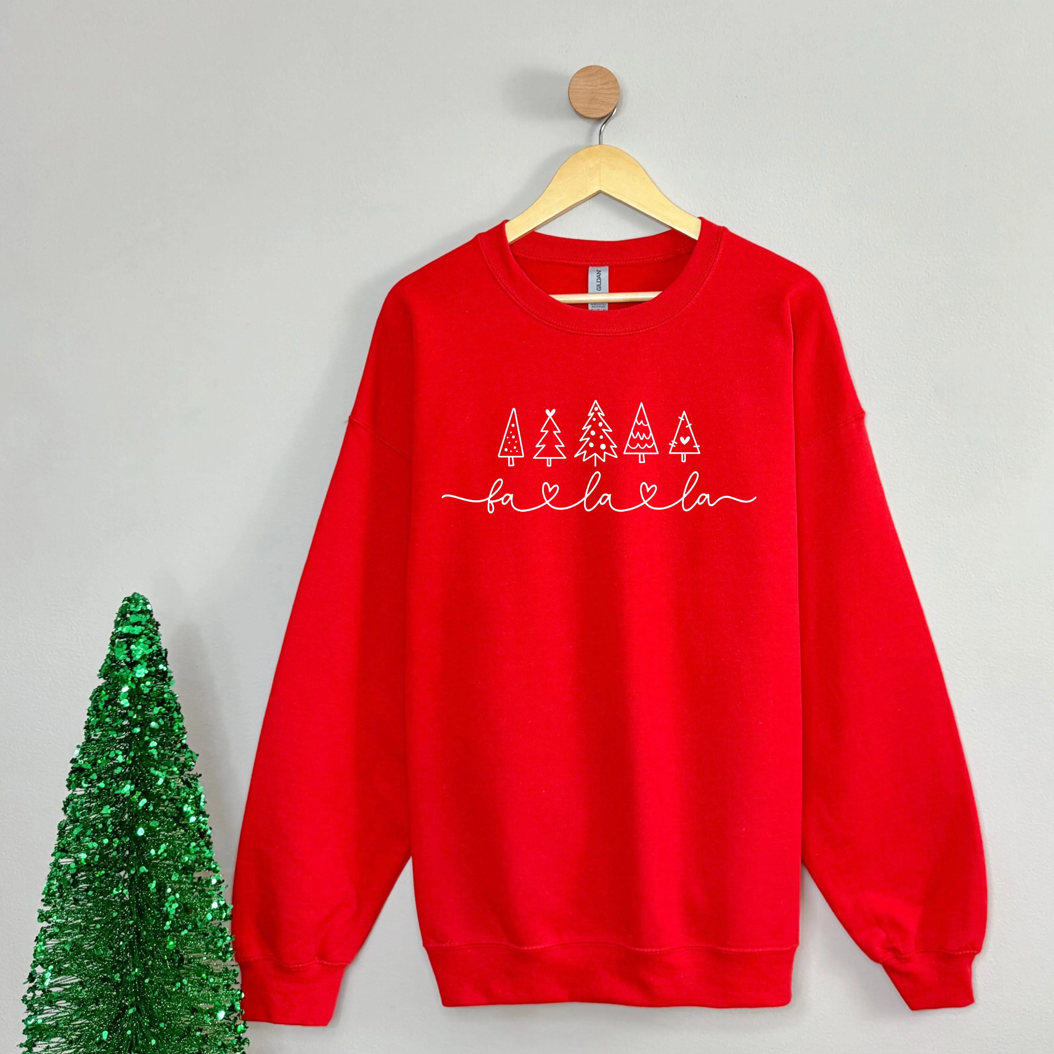 Fa La La La Christmas Crewneck Sweatshirt