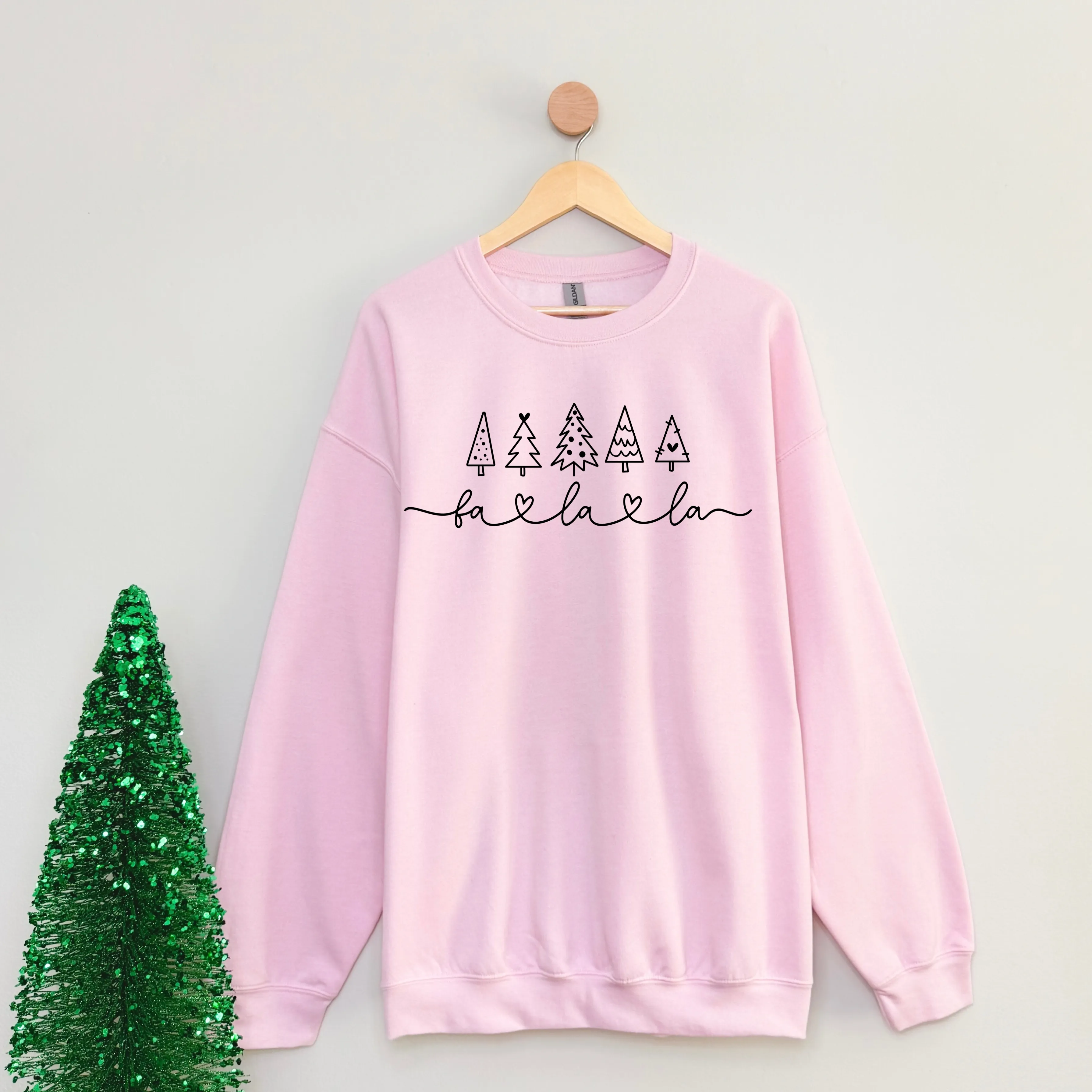 Fa La La La Christmas Crewneck Sweatshirt