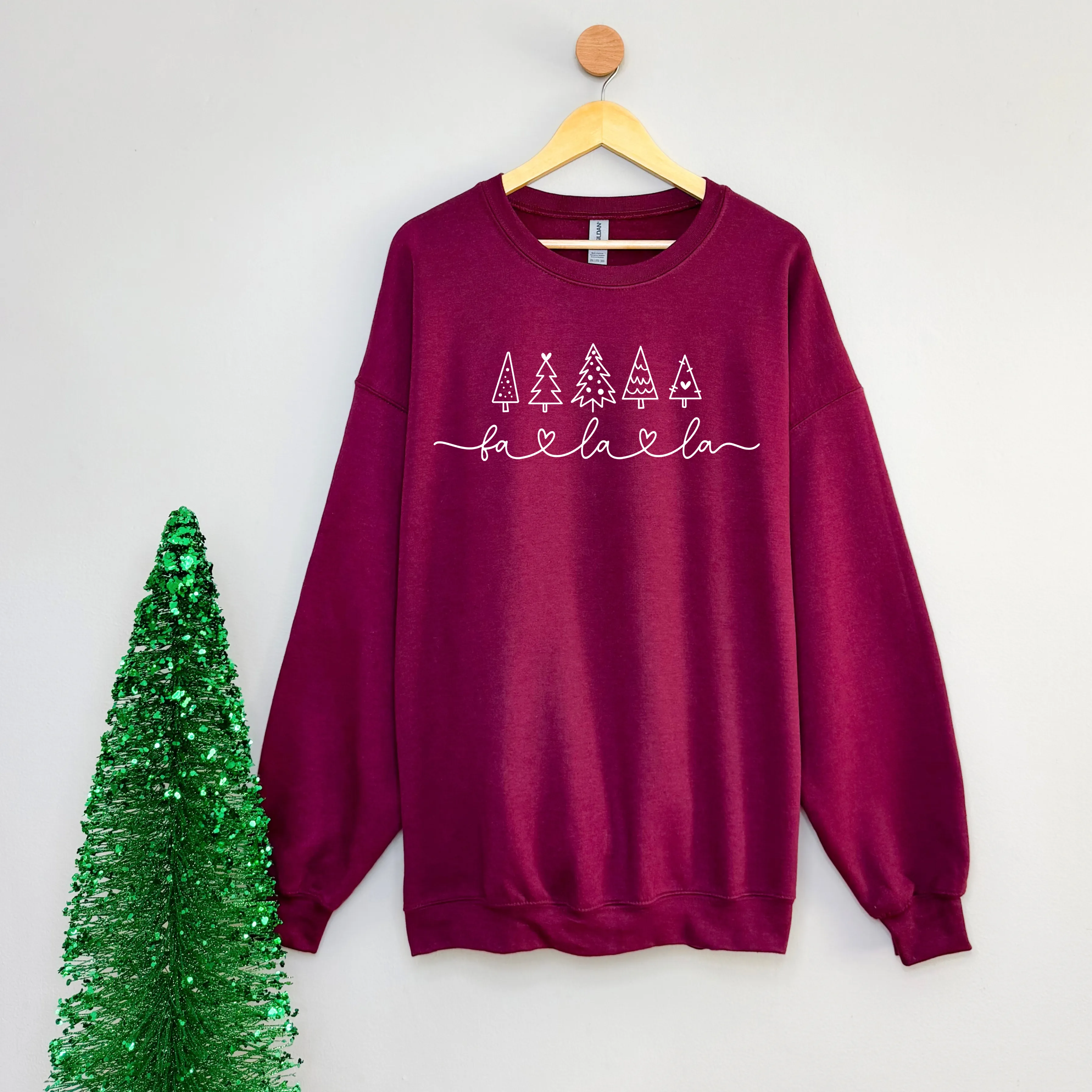 Fa La La La Christmas Crewneck Sweatshirt