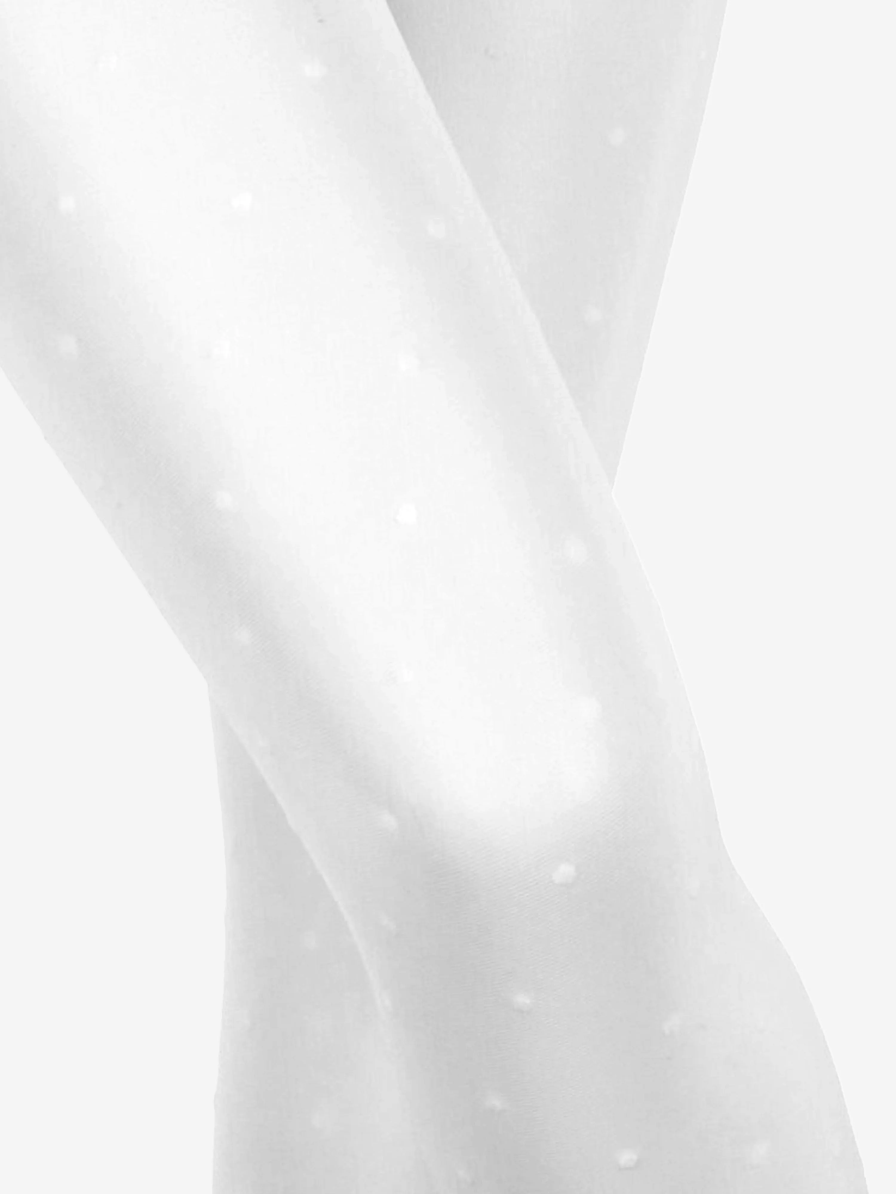 Falke Girls Romantic Dot Tights in White