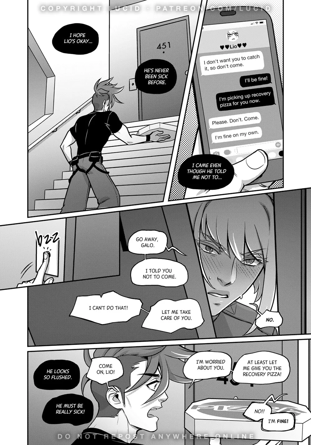 Galolio Promare Doujinshi - Feverburn