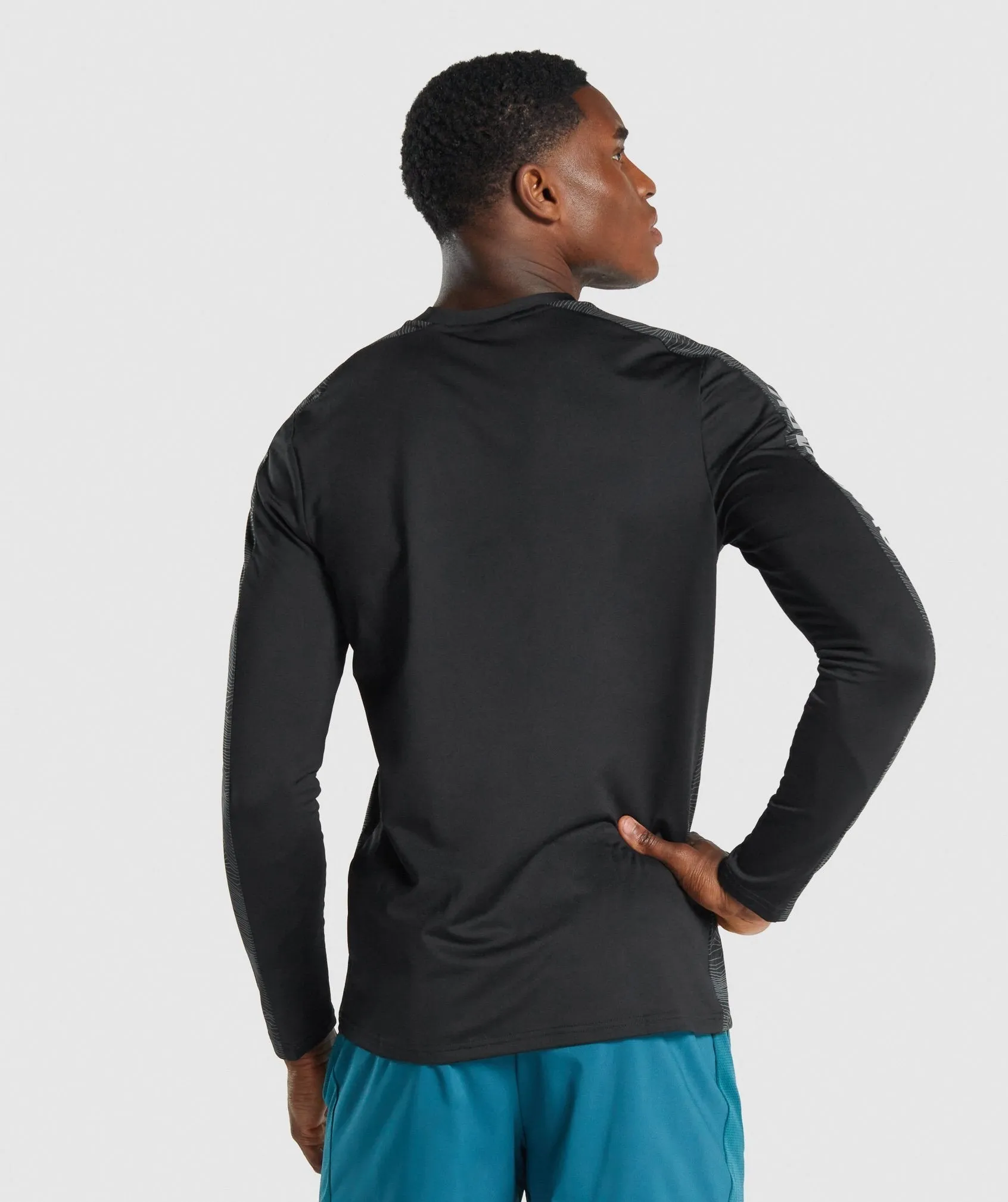 Gymshark Sport Long Sleeve Crew - Black