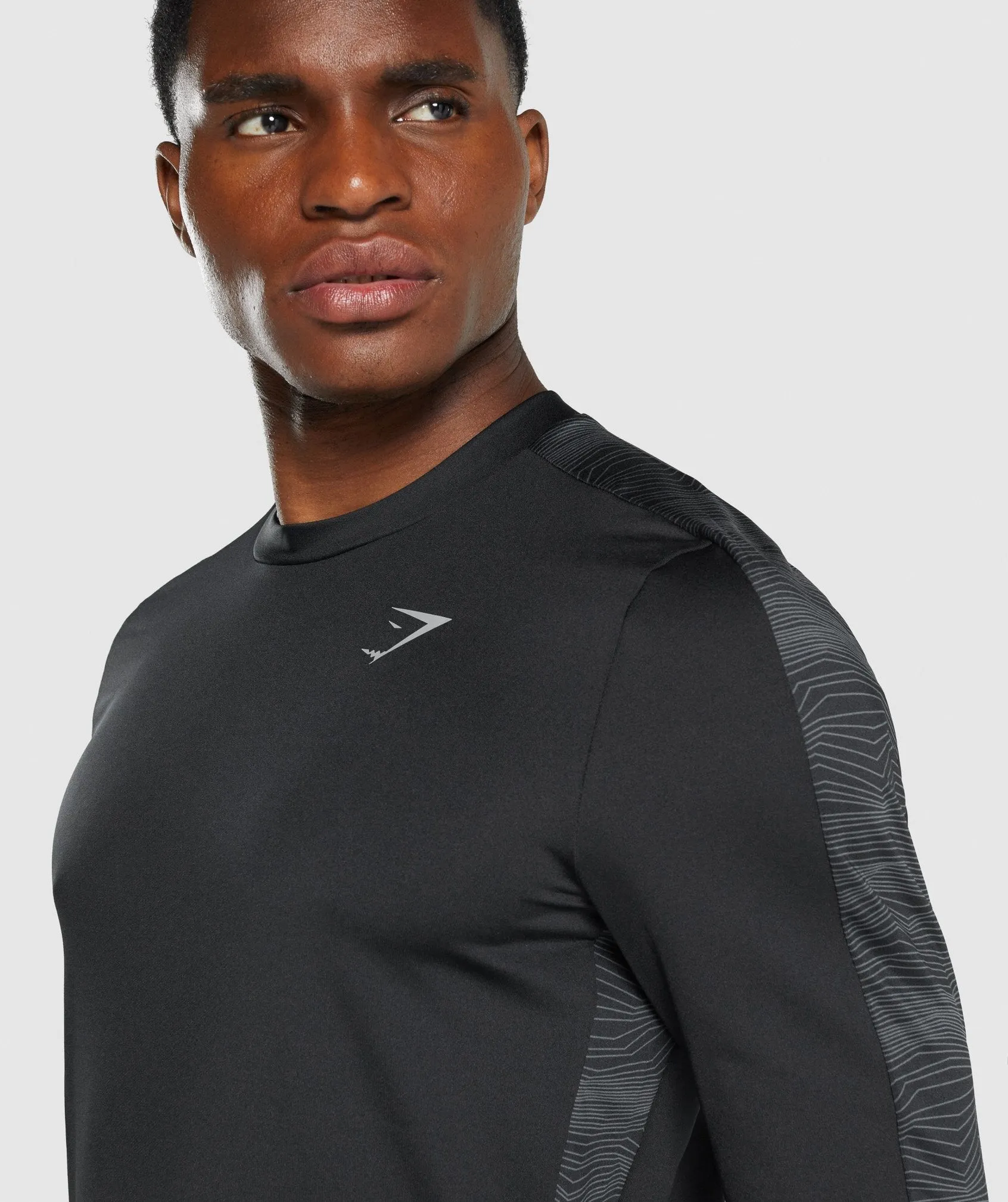 Gymshark Sport Long Sleeve Crew - Black