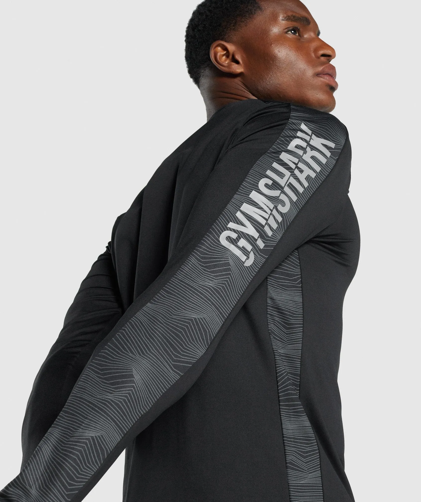 Gymshark Sport Long Sleeve Crew - Black