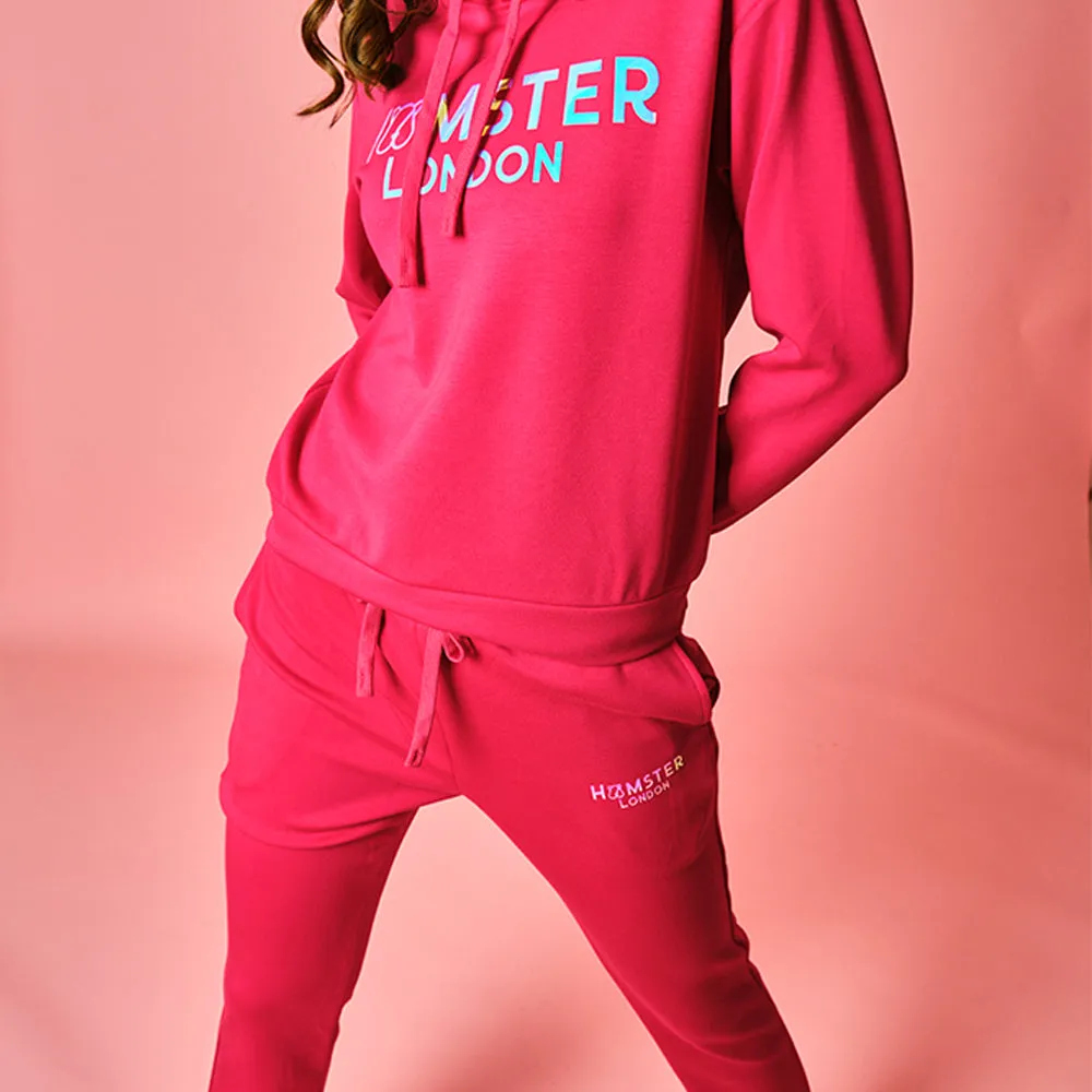 Hamster London Coord Set Classic Hoodie Pink