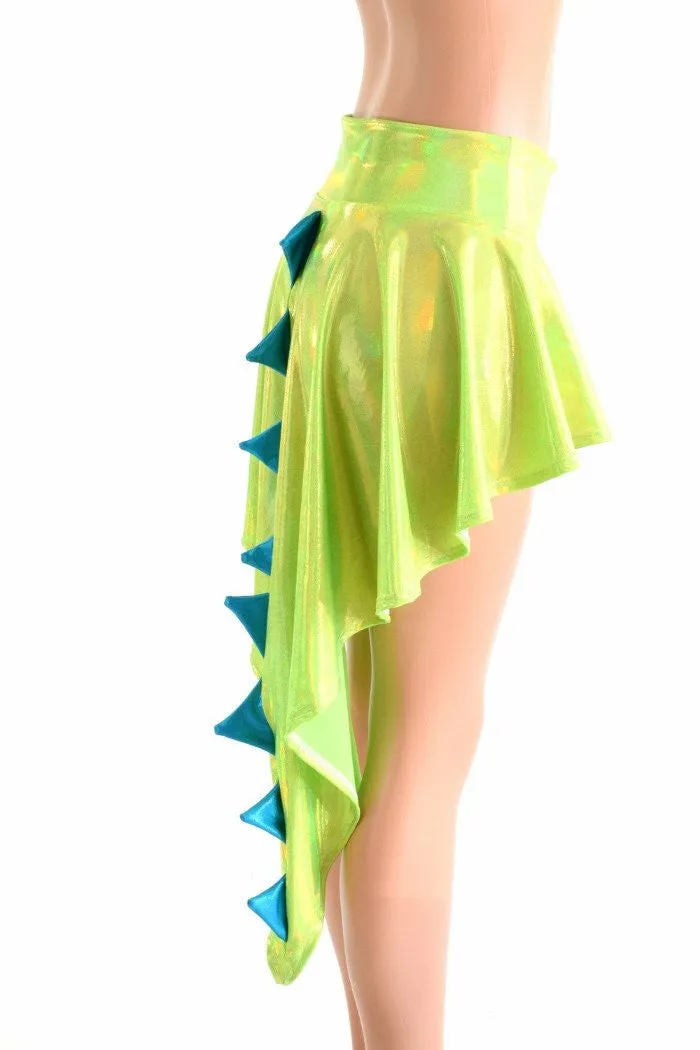 Holographic  Dragon Tail Skirt