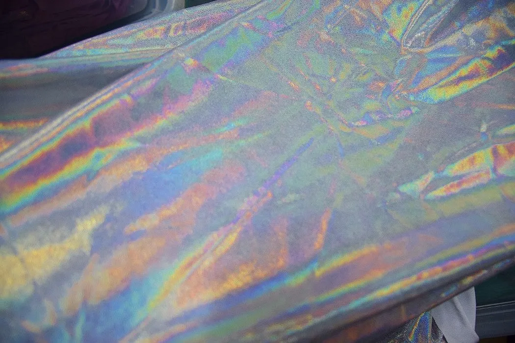 Holographic Skater Skirt