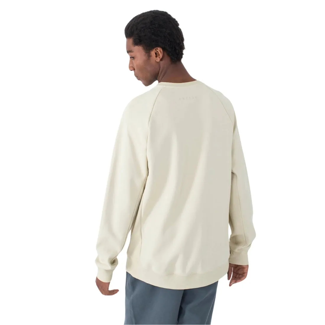 Hurley Low Tide Crew Sweatshirt - Bone