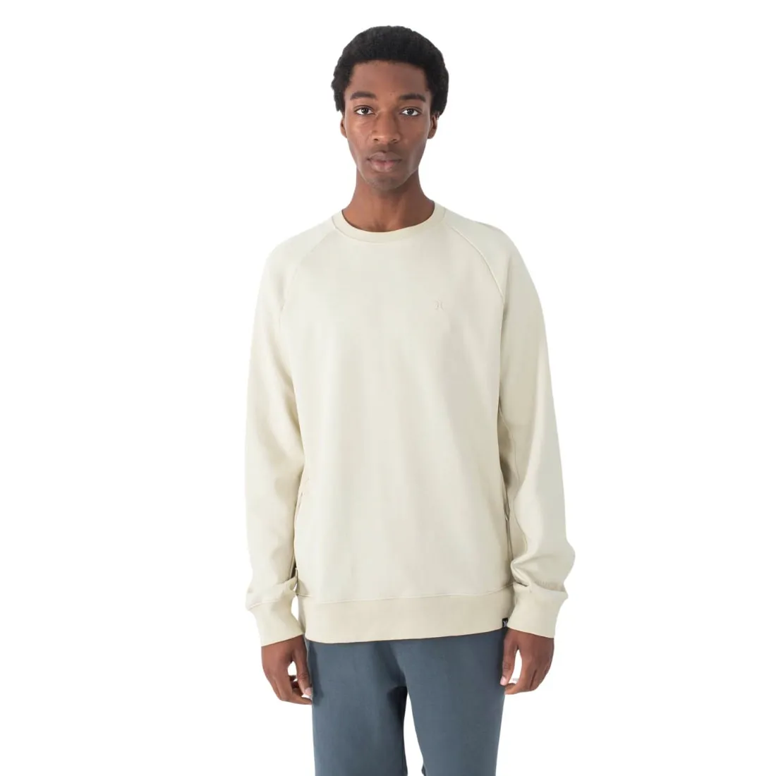 Hurley Low Tide Crew Sweatshirt - Bone