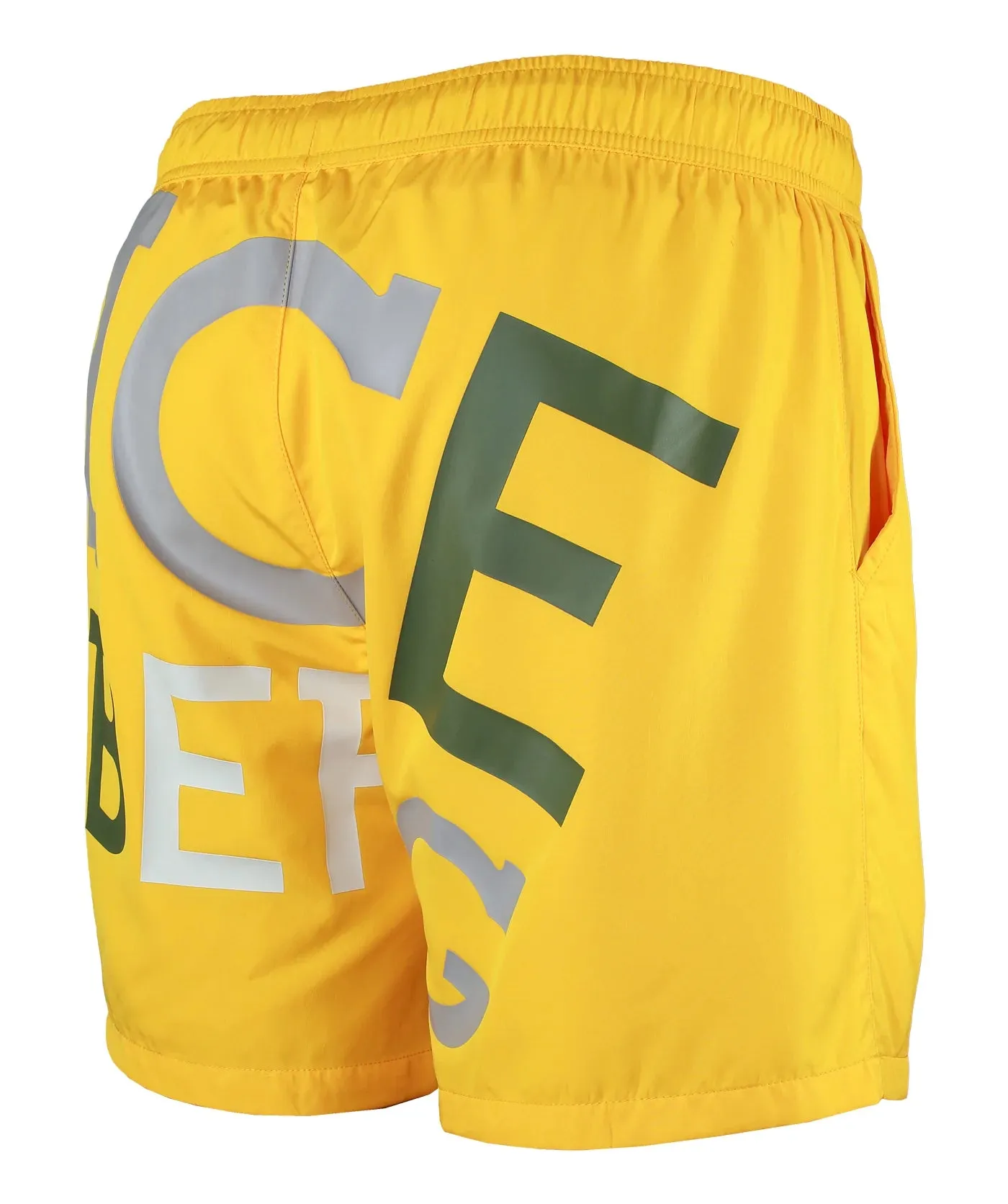 Iceberg Palms Swim Short (Yellow) - IICE3MBM08YEL