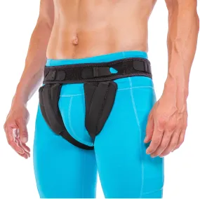 Inguinal Hernia Belt | Groin Support Truss for Bilateral Scrotal & Femoral Hernias in Men or Women