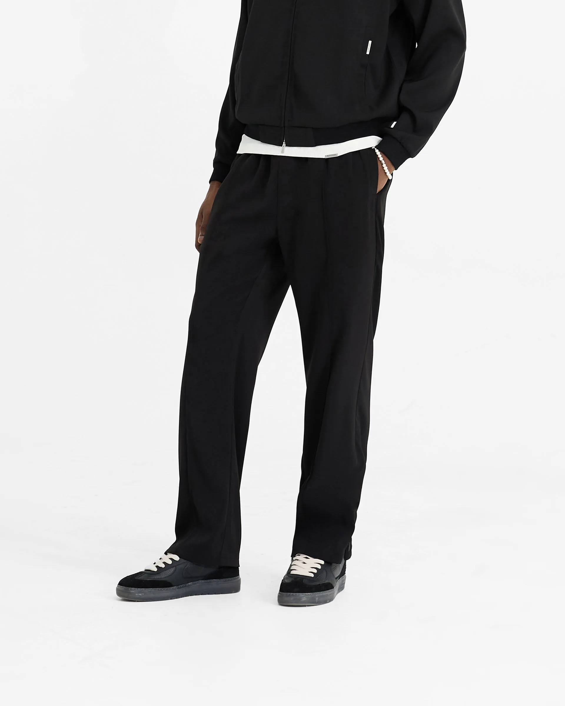 Initial Track Pant - Black