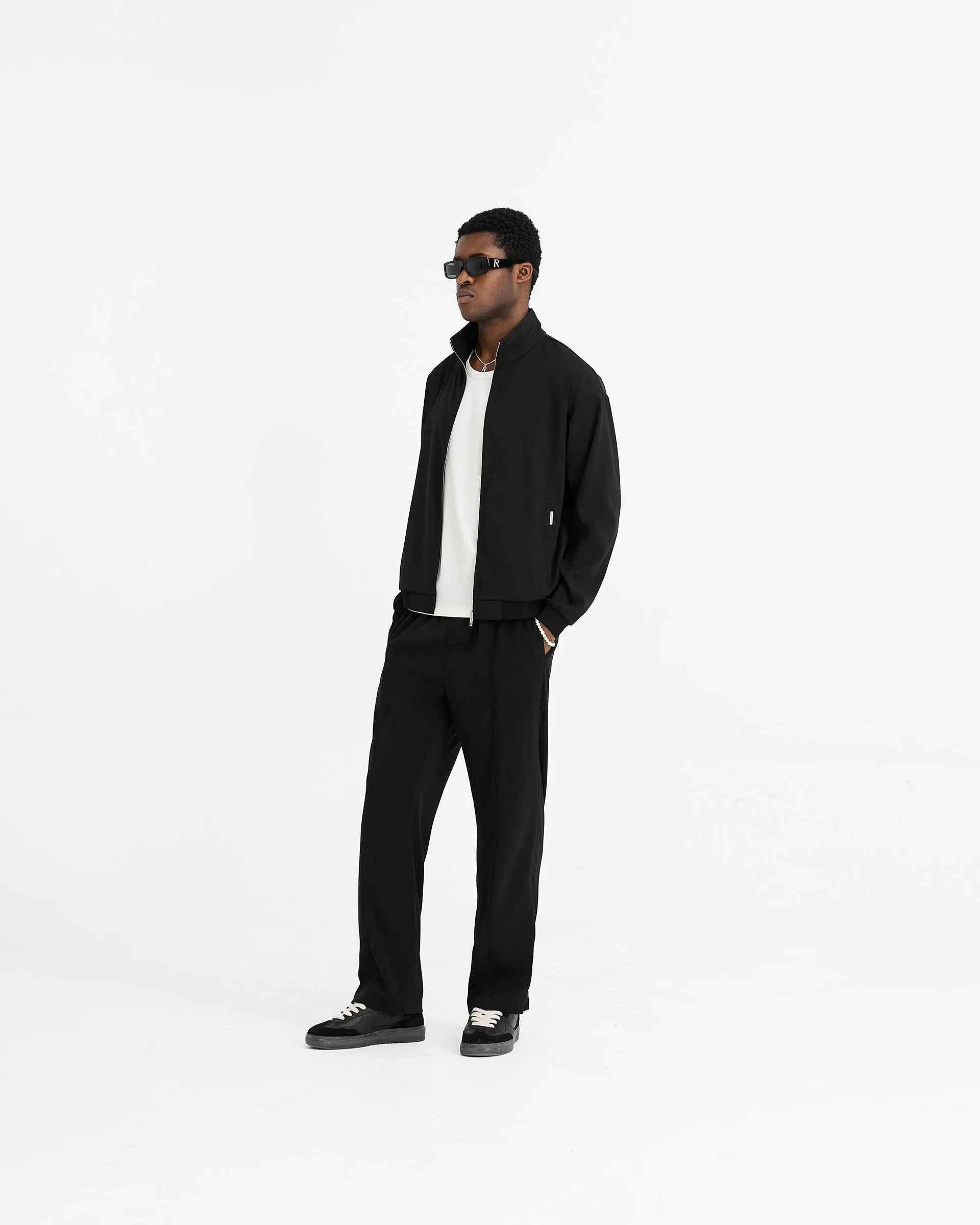 Initial Track Pant - Black