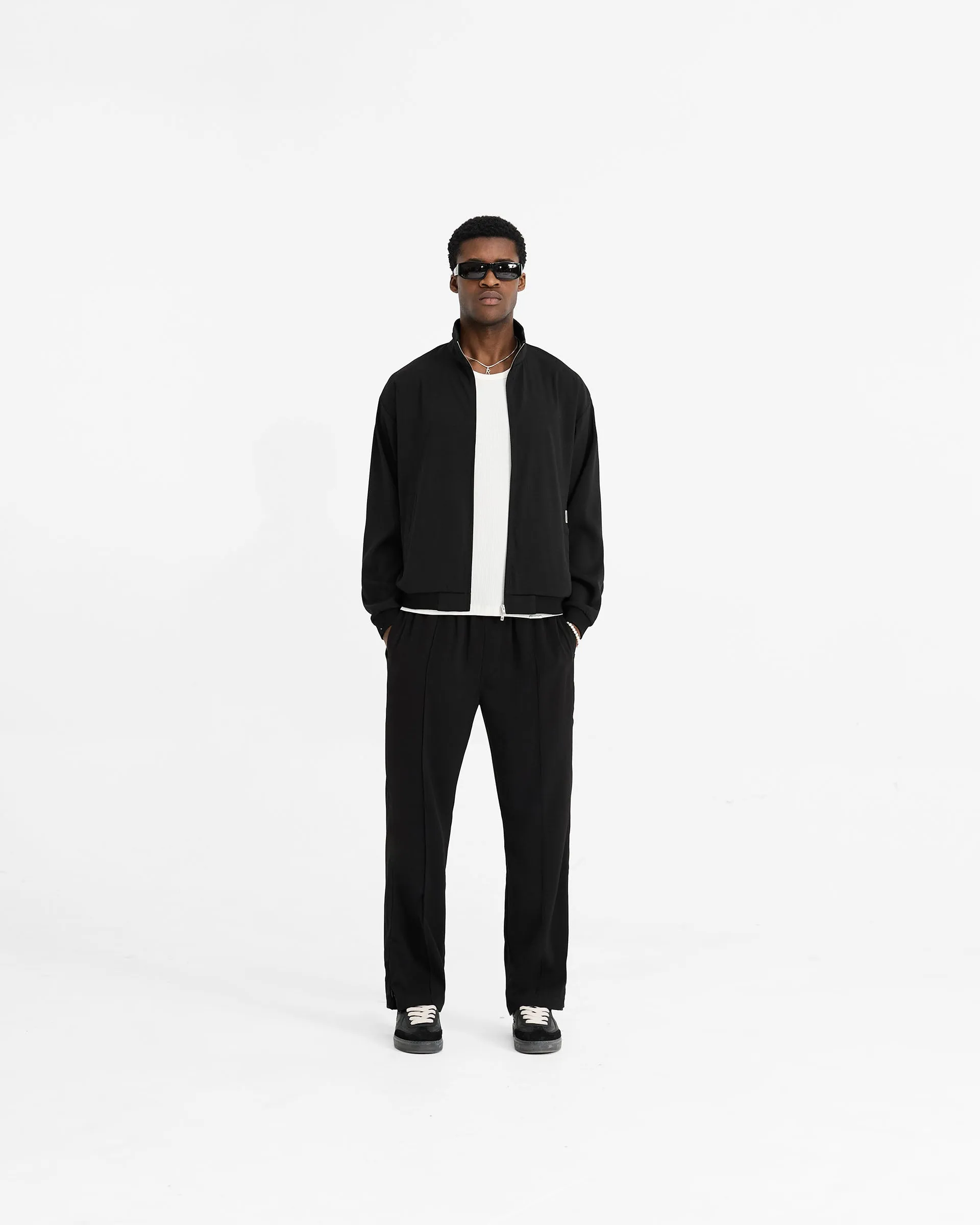 Initial Track Pant - Black