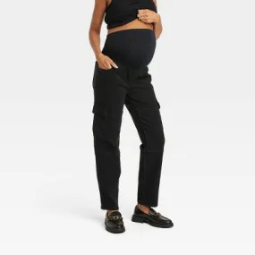 Isabel Maternity by Ingrid & High Rise Straight Fit Full Jeans Midweight