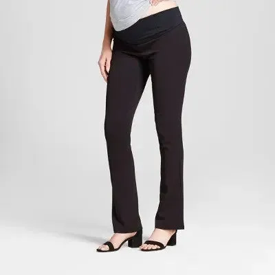 Isabel Maternity by Ingrid & Regular Fit Full Bootcut Pants Midweight