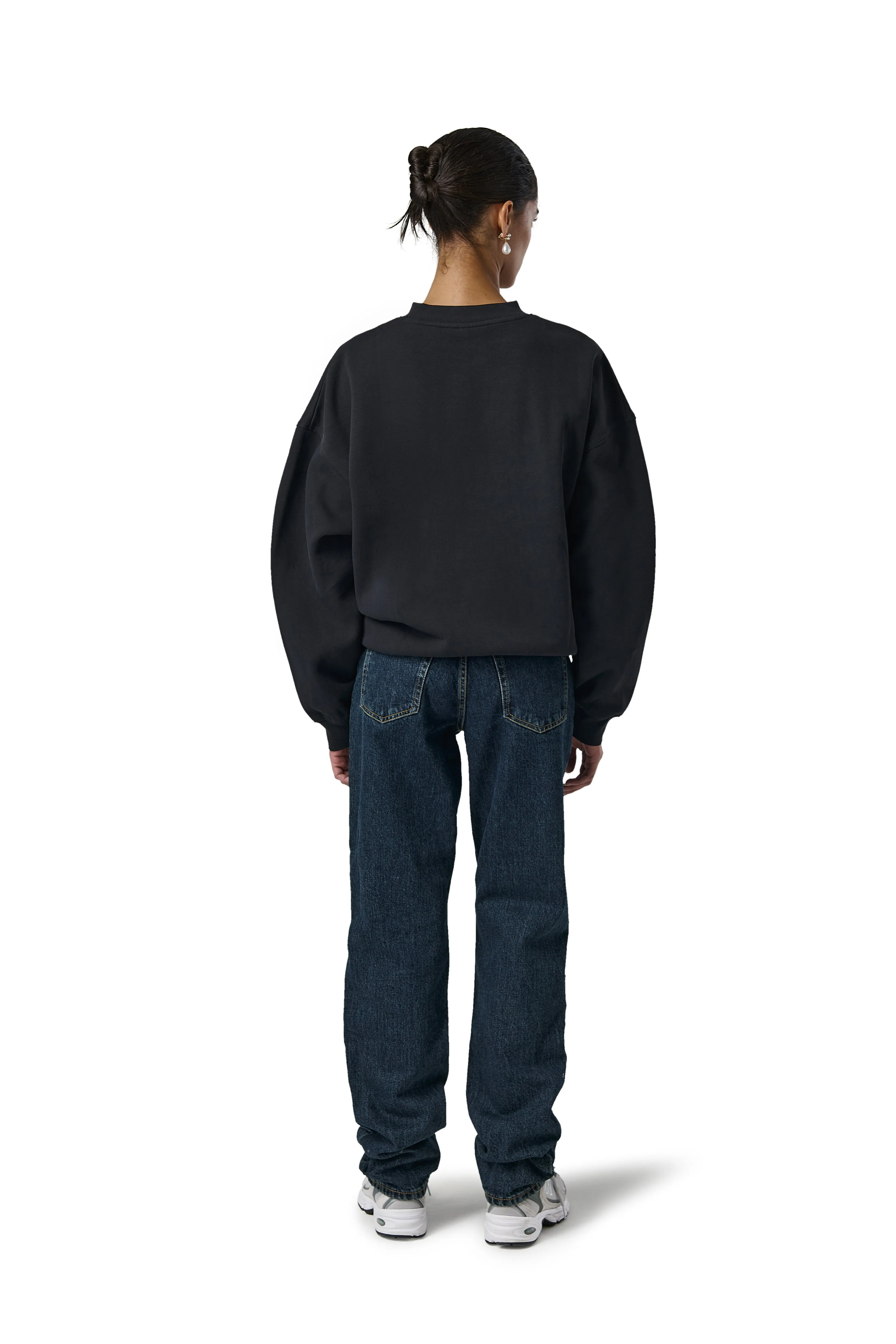 Jeanswear Panel Washed Sweatshirt