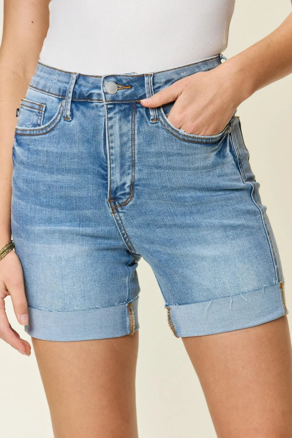 Judy Blue High Waist Denim Shorts