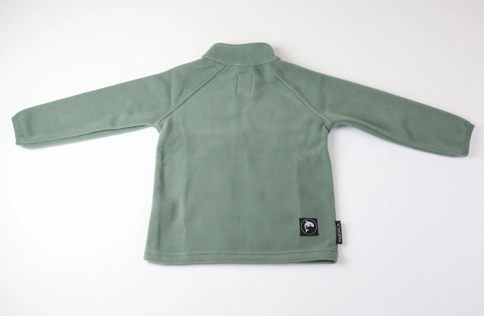 KidORCA Kids Mid Layer Fleece Jacket _ Olive