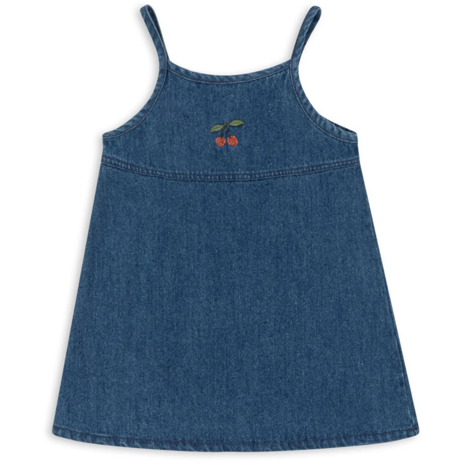 Konges Sløjd Denim Blue Magot Strap Dress Gots