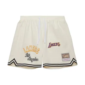 Lakers Dune Cream Fashion Shorts