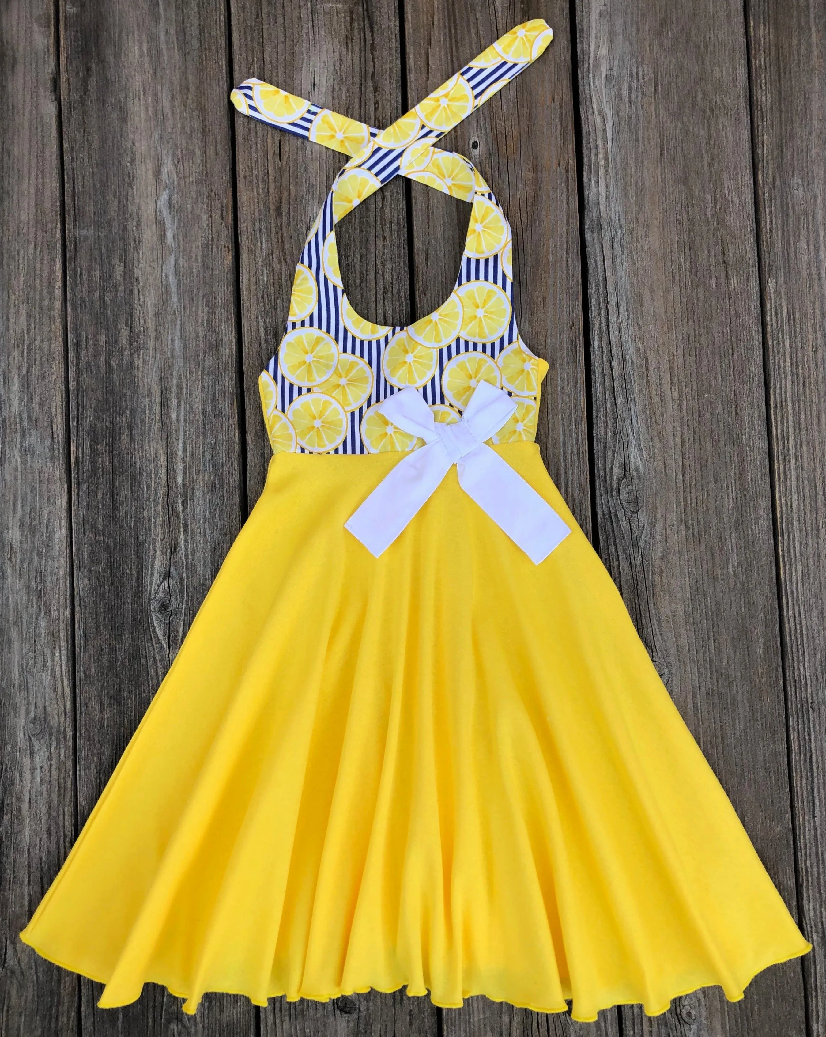 Lemon Girl Summer Dress