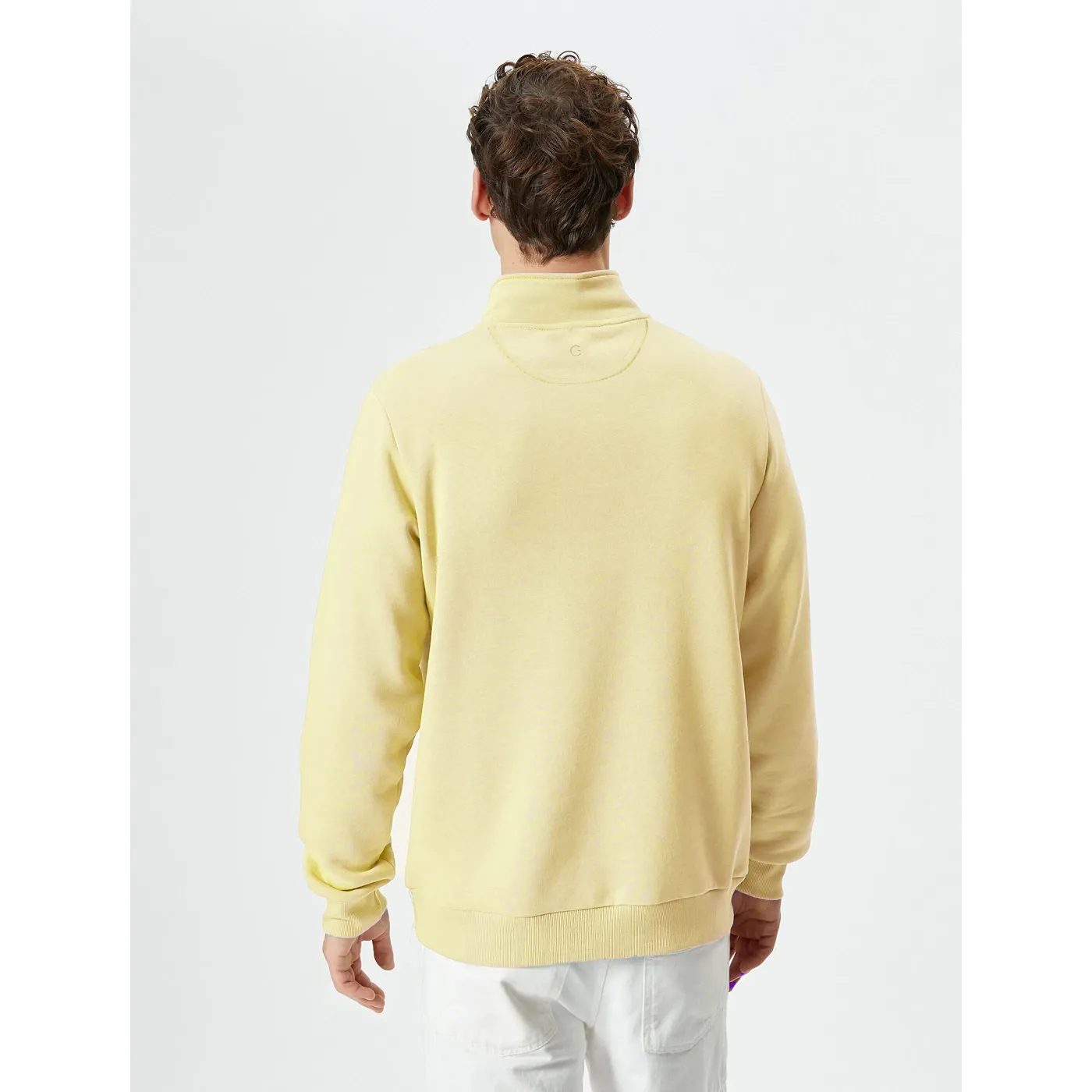 Lemon Half Zip Sweatshirt