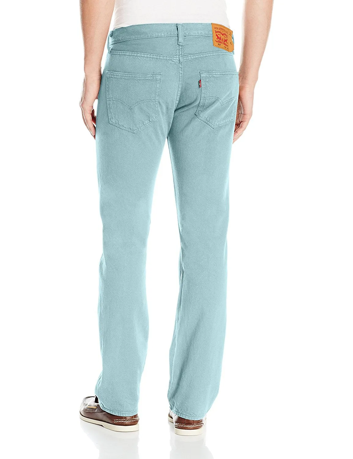 Levi's Men's 501 Original Shrink-to-Fit Jeans Sky Blue