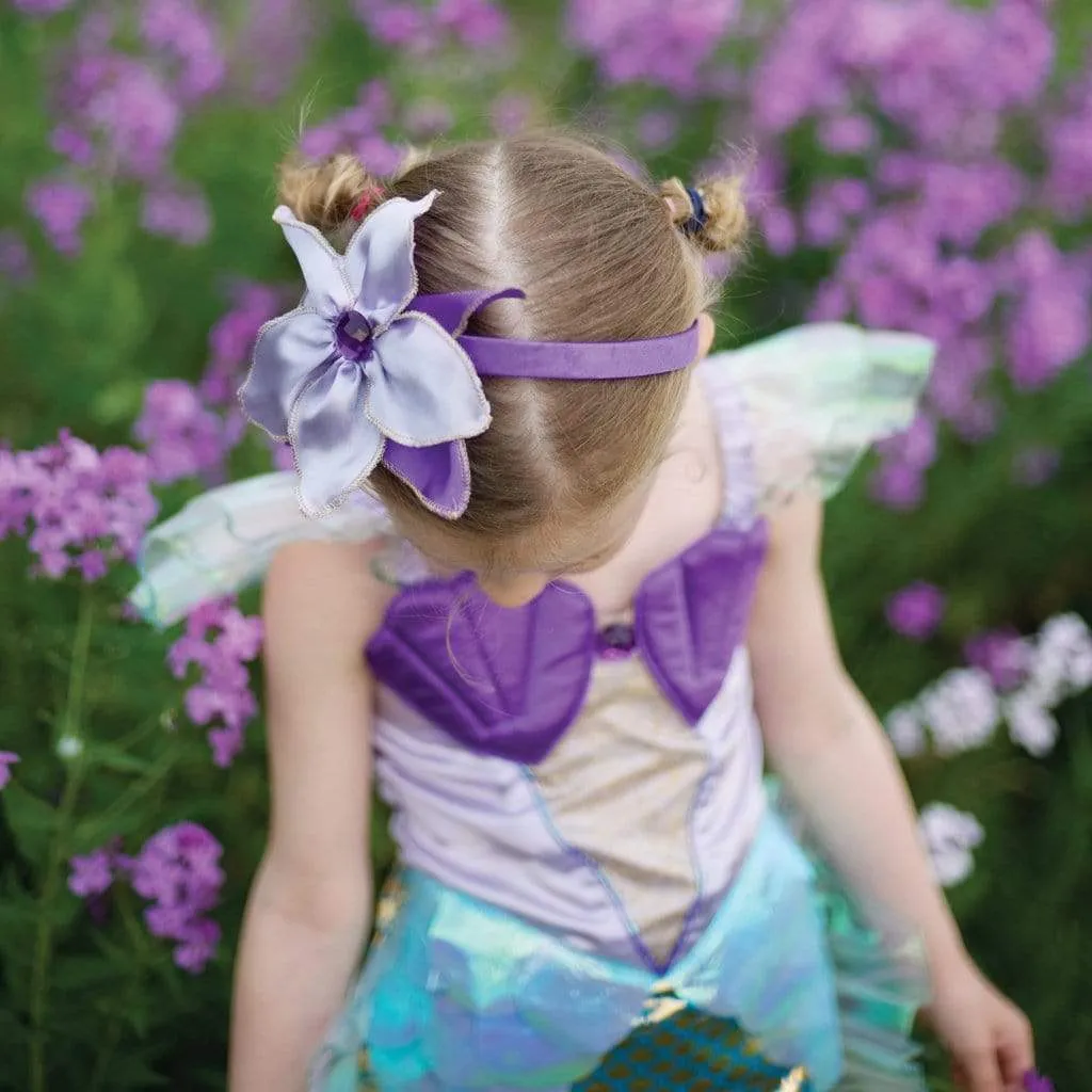 Lilac Mermaid Dress & Headband