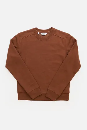 Linnton Crew Sweatshirt / Burnt Umber