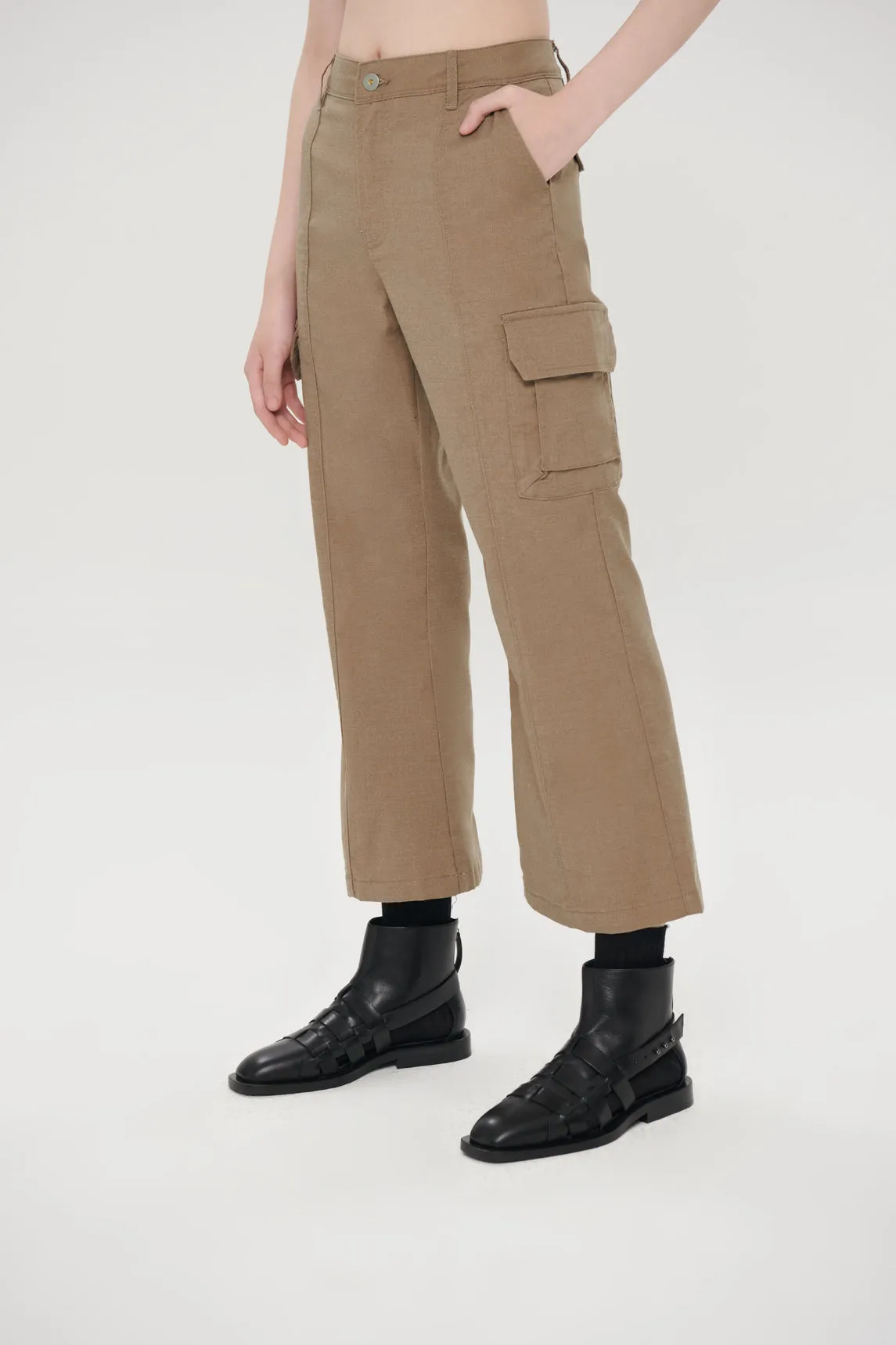 Long Run Bell Cut Pants