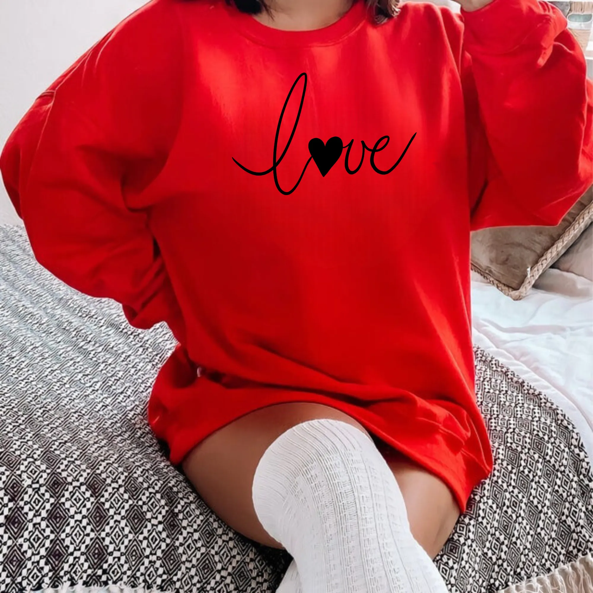 Love Valentines Day Sweatshirt