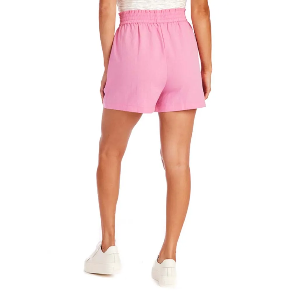 Lyra Shorts in Pink by Mud Pie