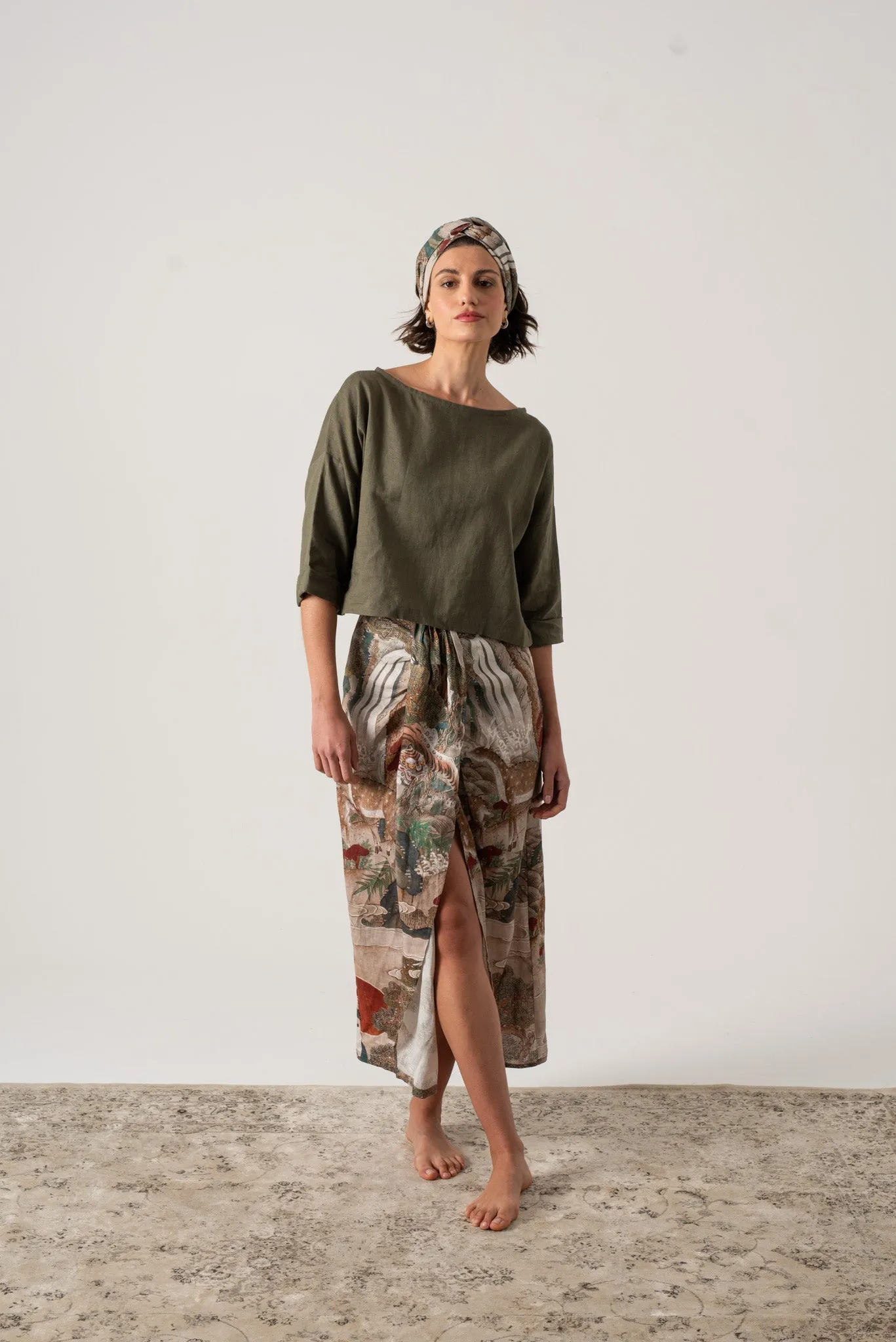 Maeum Wrap Skirt