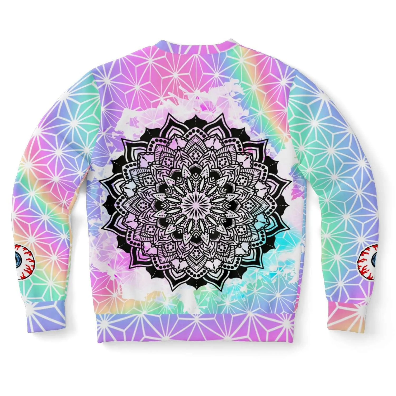 Mandala Eye Holographic Sweatshirt