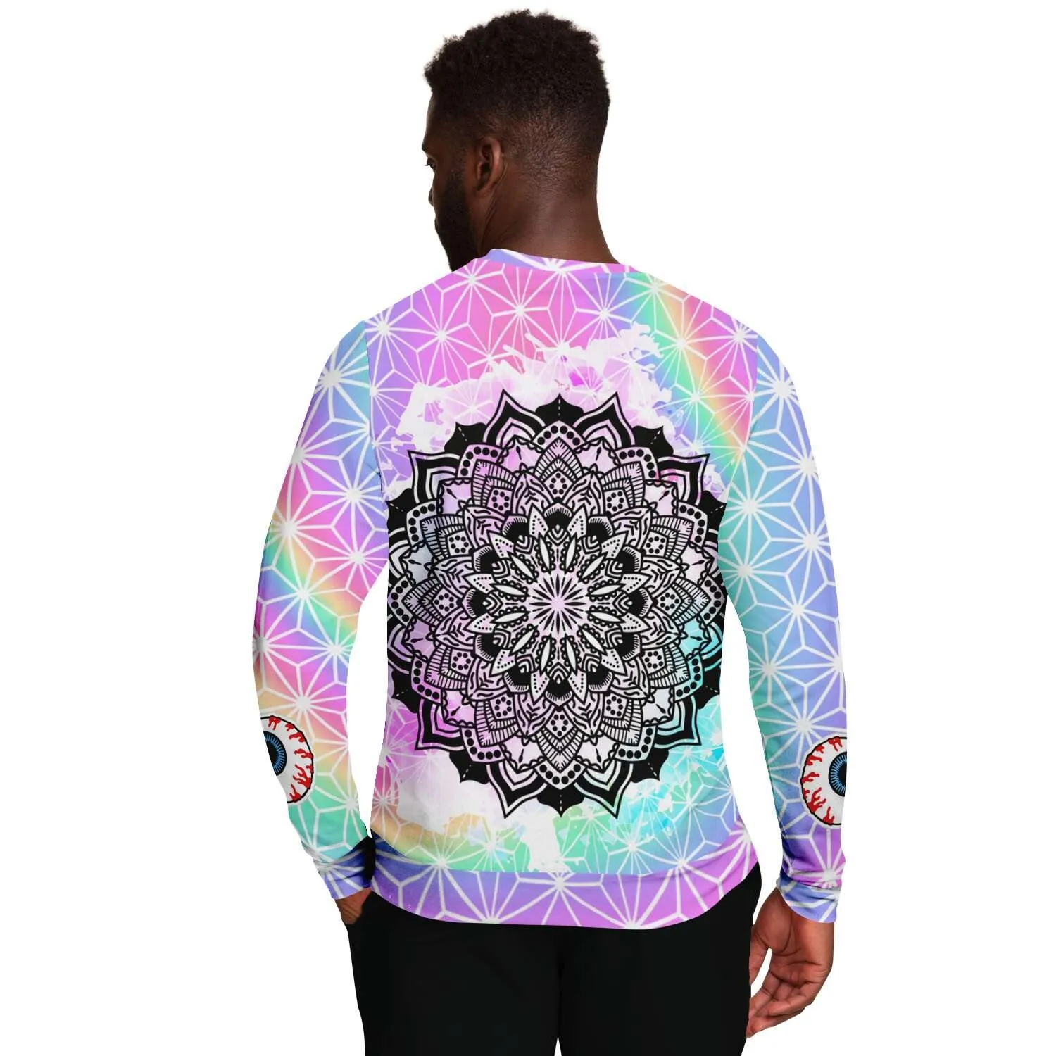 Mandala Eye Holographic Sweatshirt