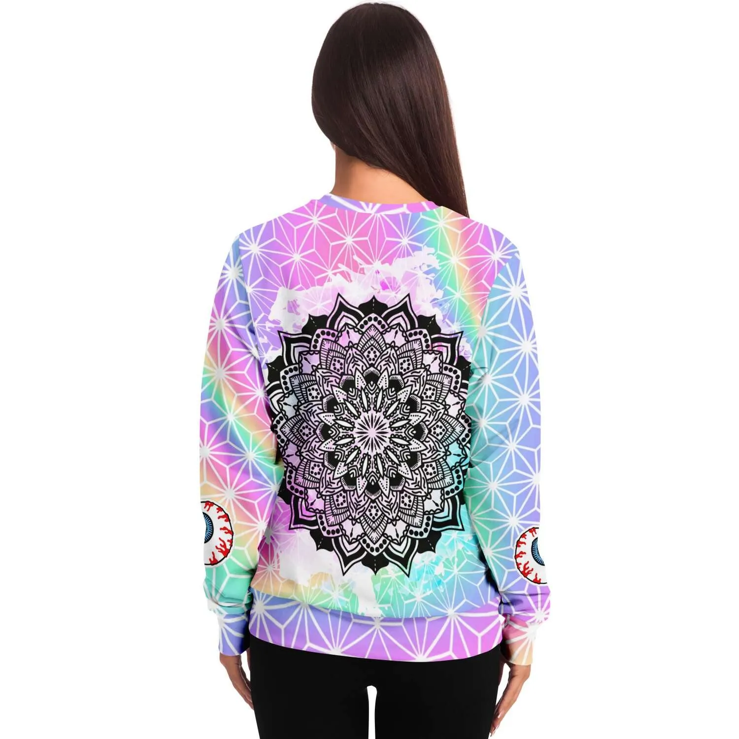 Mandala Eye Holographic Sweatshirt