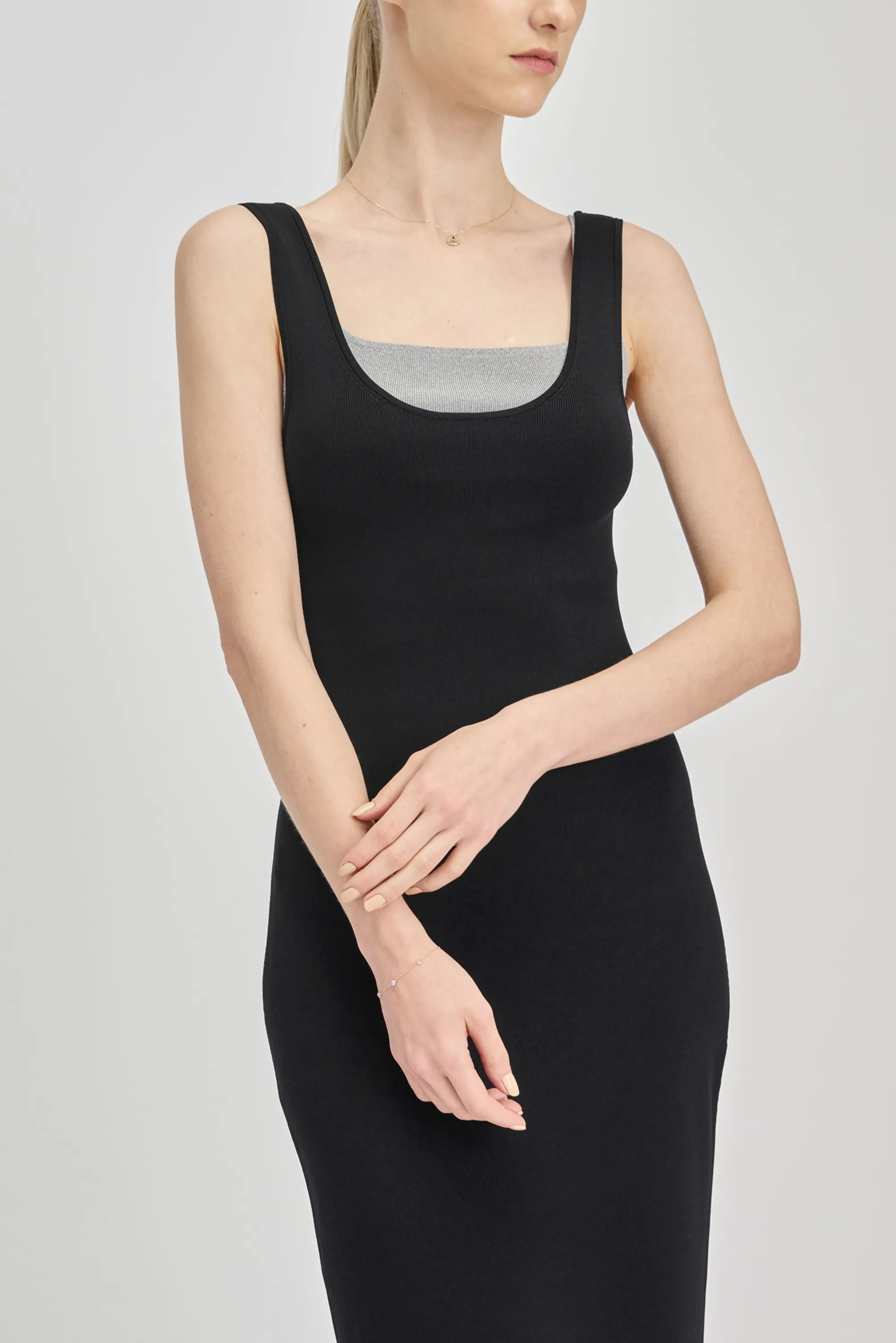 MELISSA knit dress (Black)