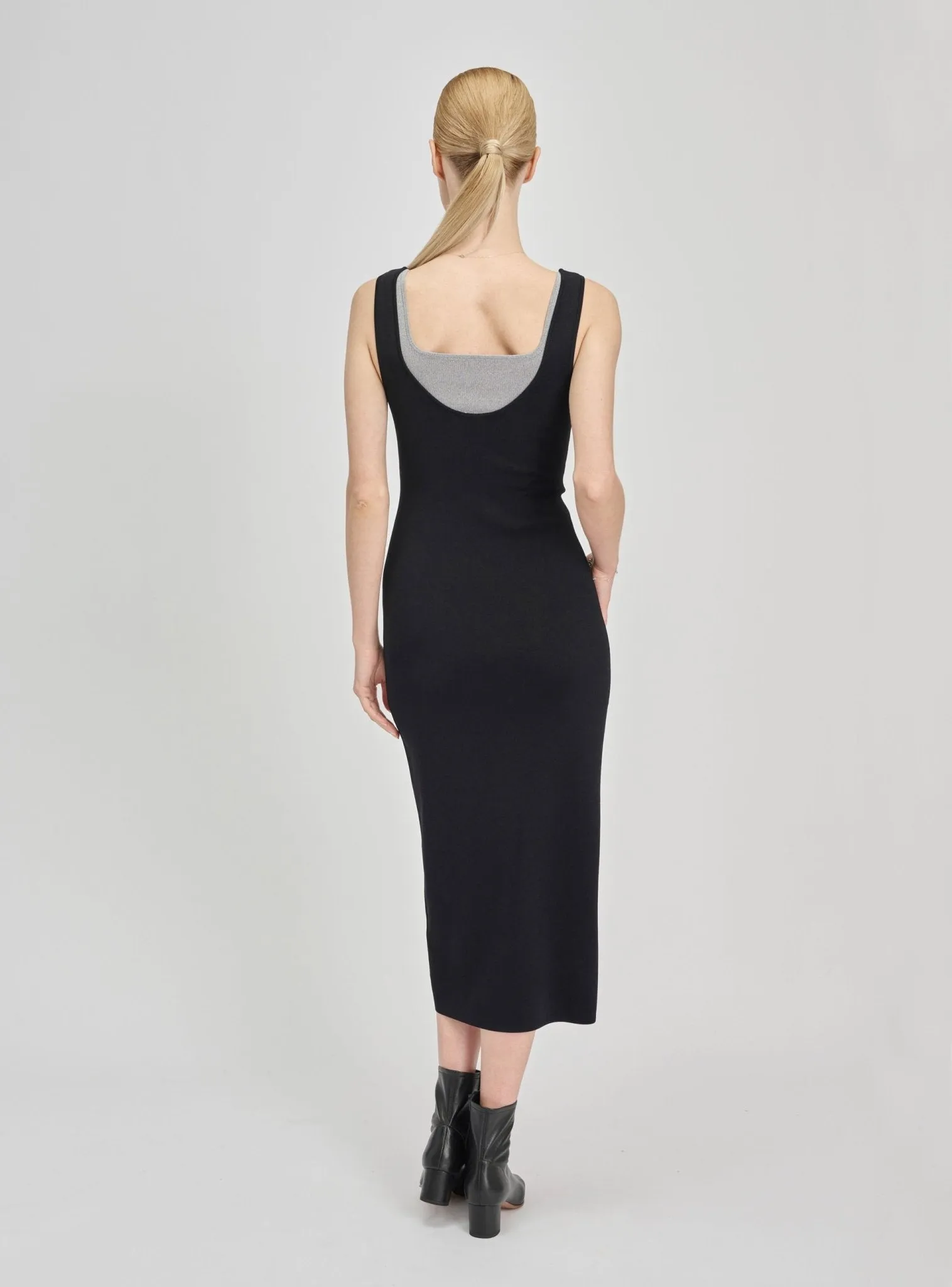 MELISSA knit dress (Black)