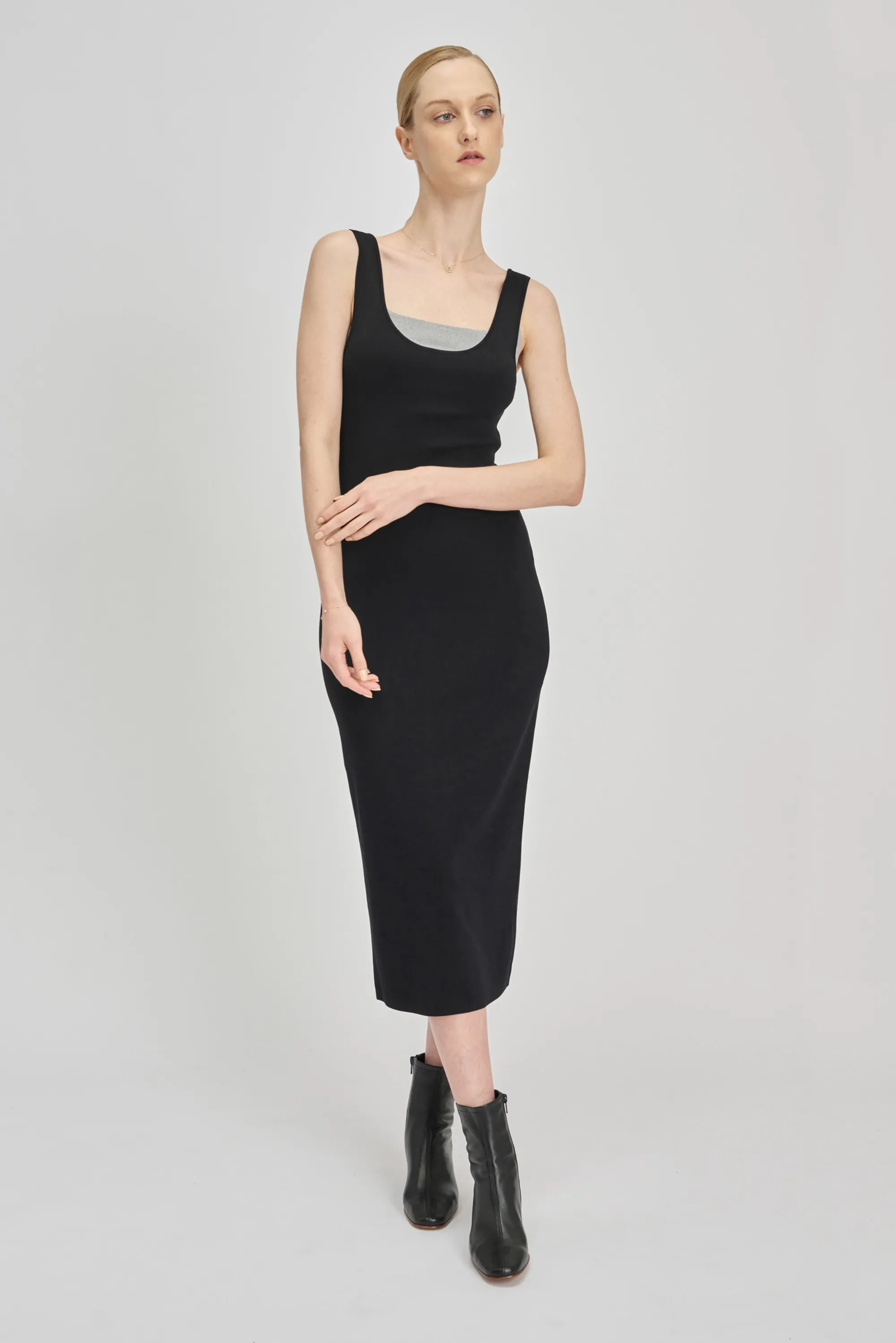 MELISSA knit dress (Black)