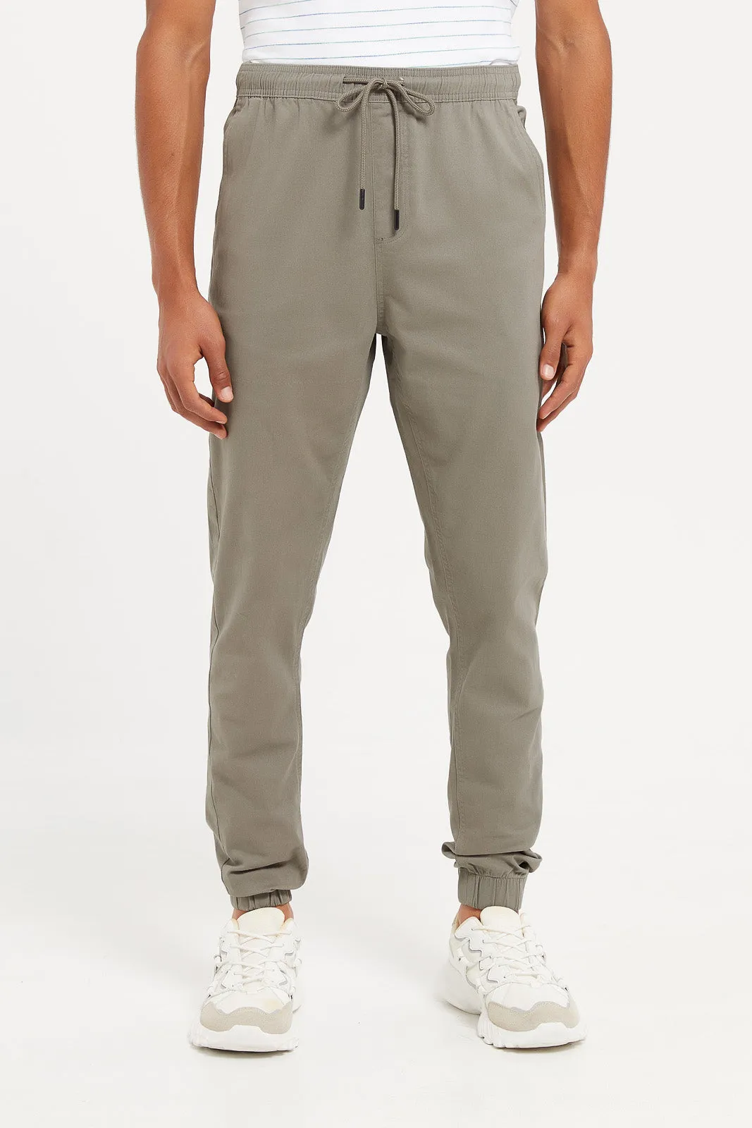 Men Grey Jogger Pants