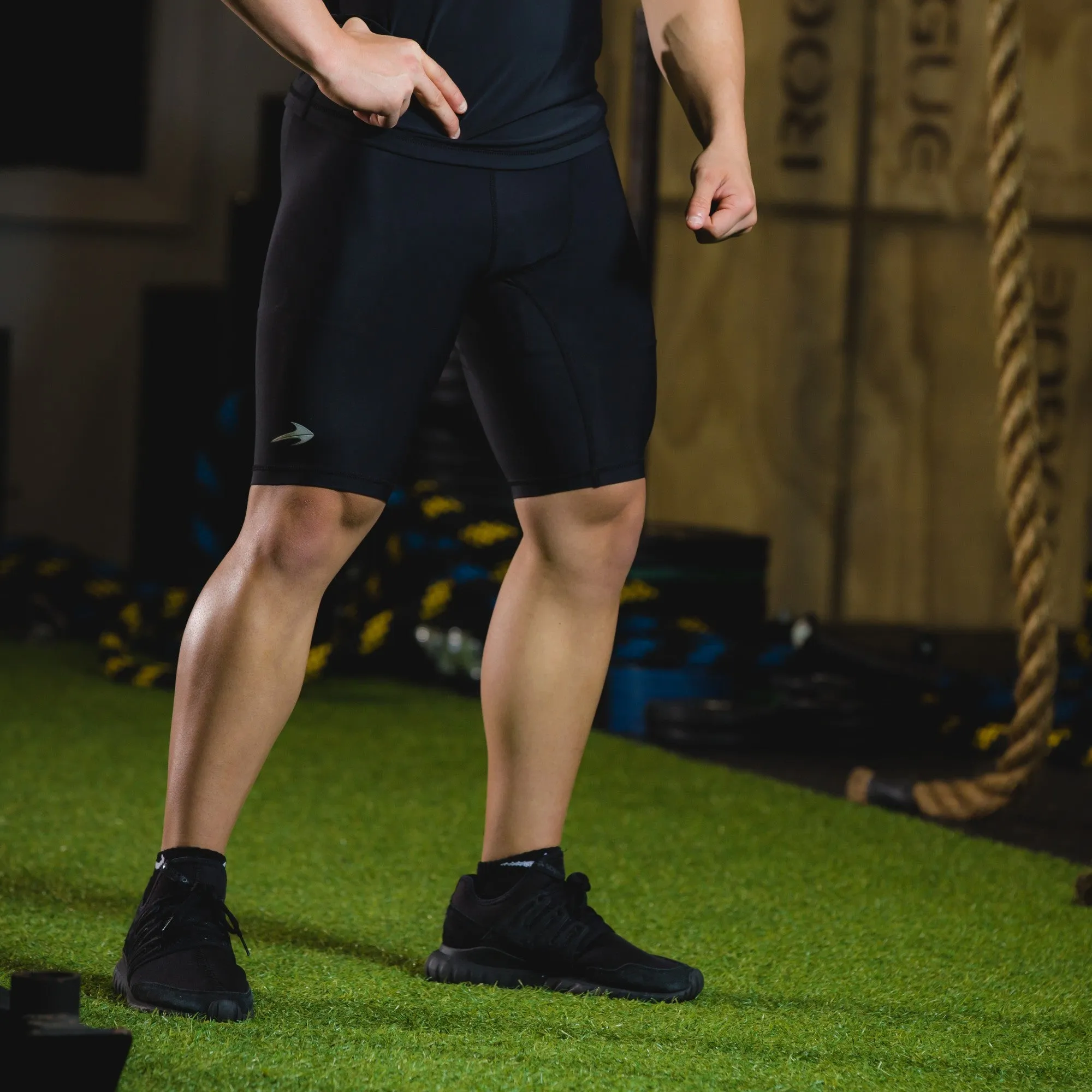 Men's 6" Compression Shorts - Black