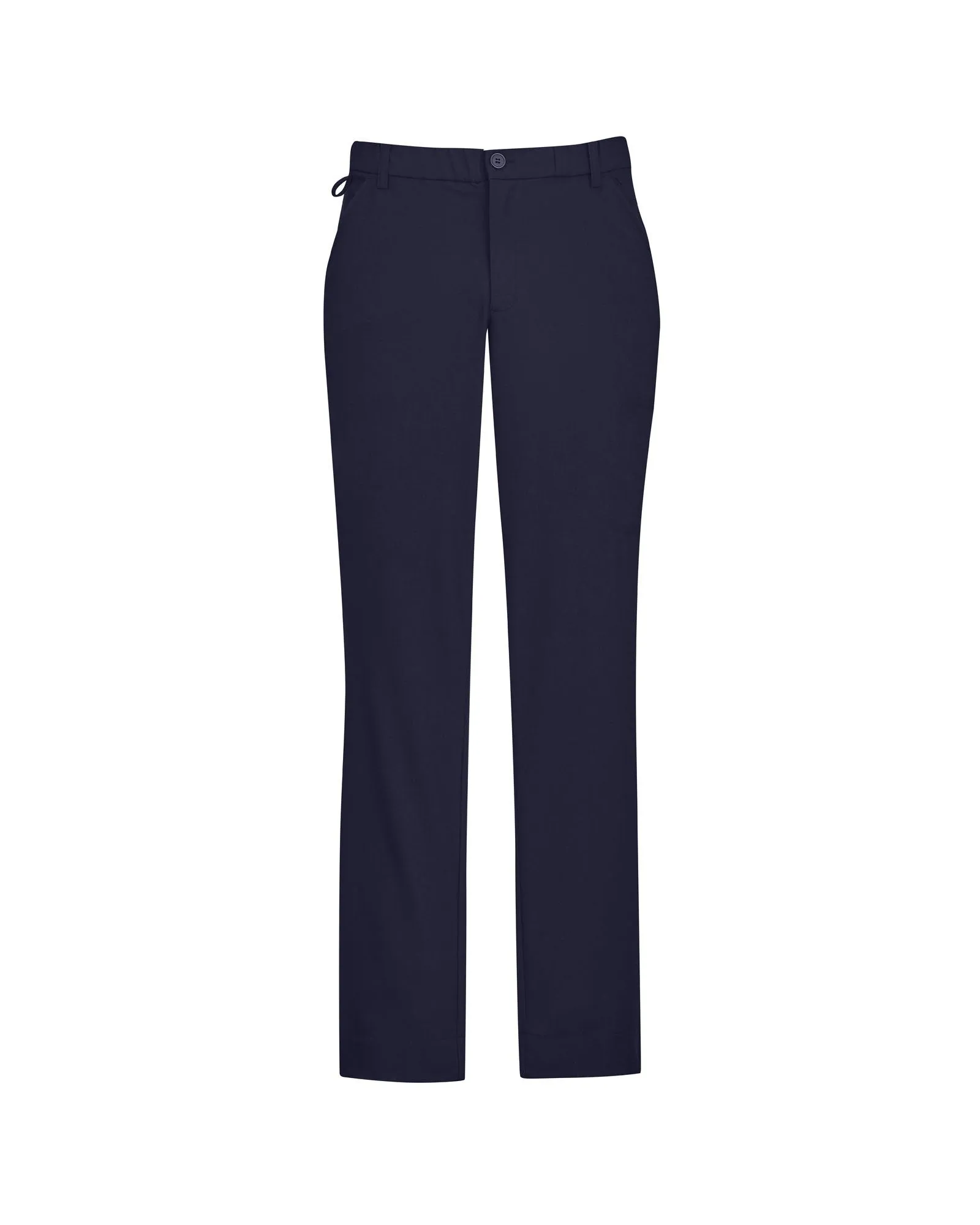 Mens Comfort Waist Flat Front Pant