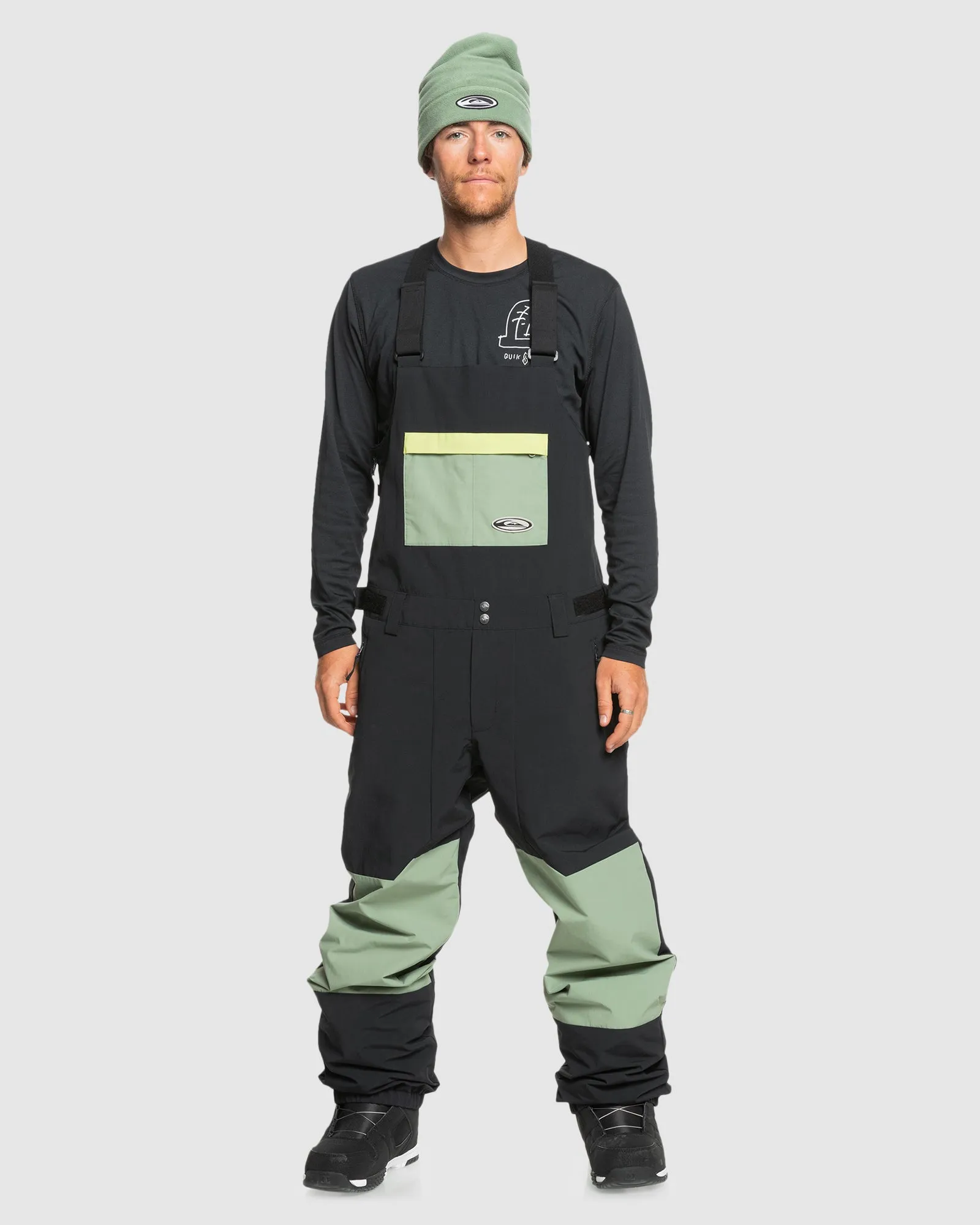 Mens Fly High Bib Snow Pants