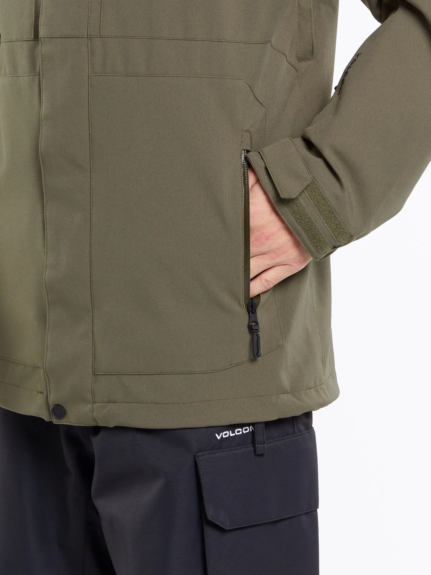 Mens V.Co Op Insulated Jacket - Teak