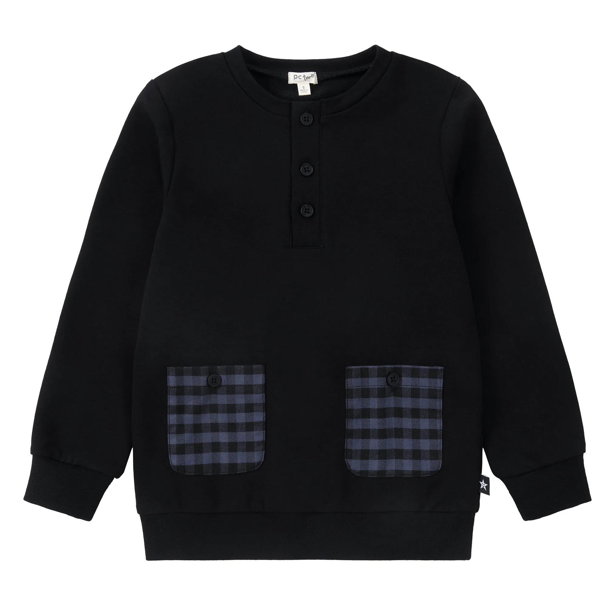 Midnight Plaid Sweatshirt