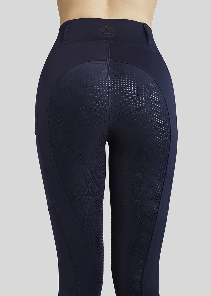 MoZoe Compression REFINED Pull On - Fullgrip, Navy