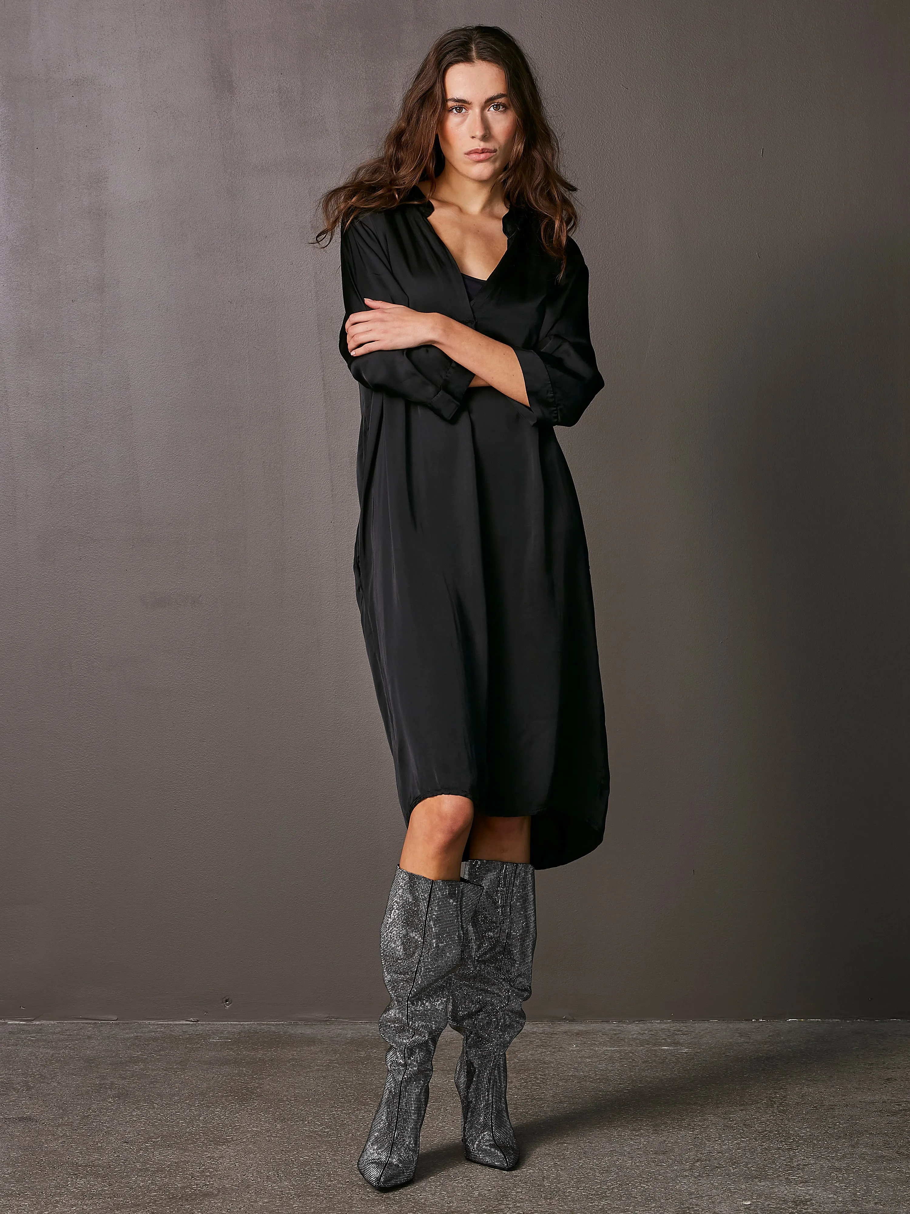 NADA tunic dress - Black