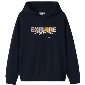 Name It Dark Sapphire Explore Vildar Crewneck