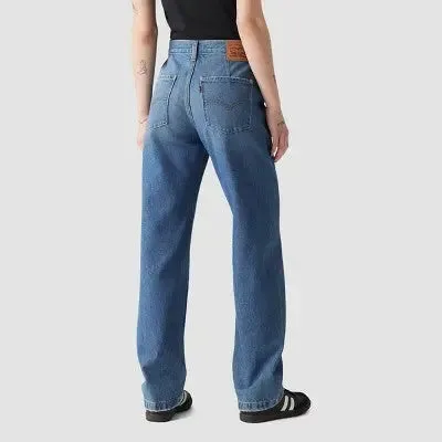 New - Levi's Women's Mid-Rise 94's Baggy Straight Leg Jeans